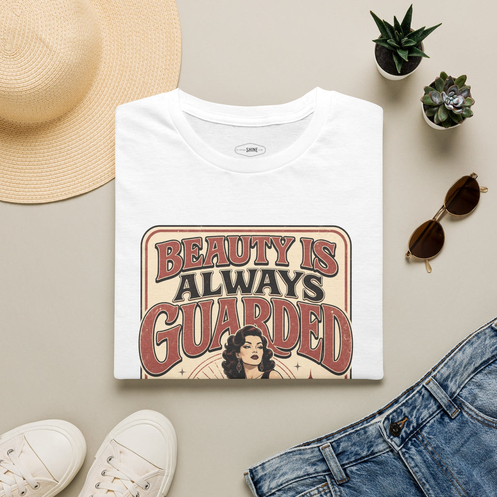 Beauty Is Always Guarded T-Shirt Vintage Design