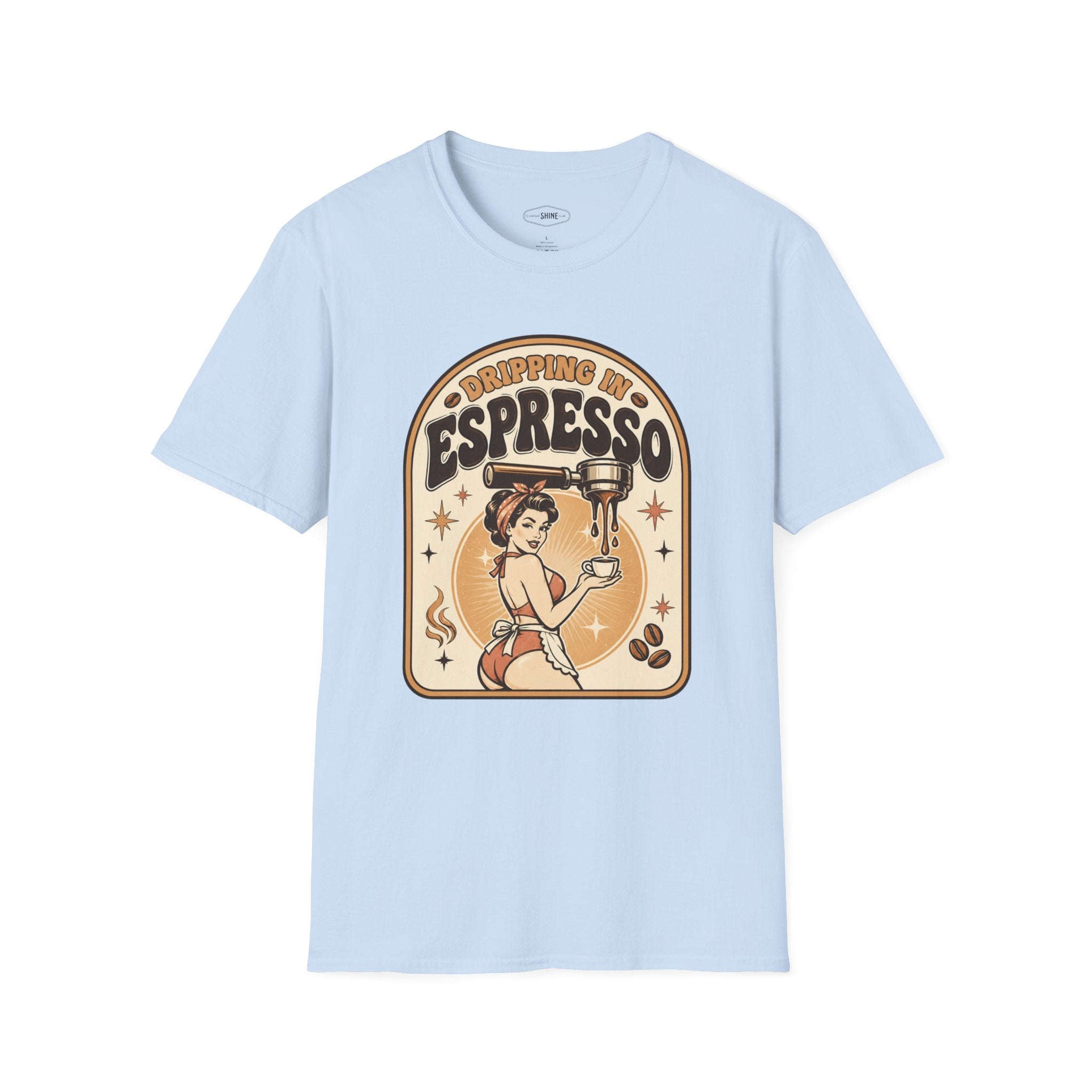 Dripping in Espresso T-Shirt Vintage Design
