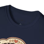 Sweet Chaos in a Woman's Form T-Shirt Vintage Design