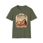 Relaxing With Puss Day T-Shirt Vintage Design