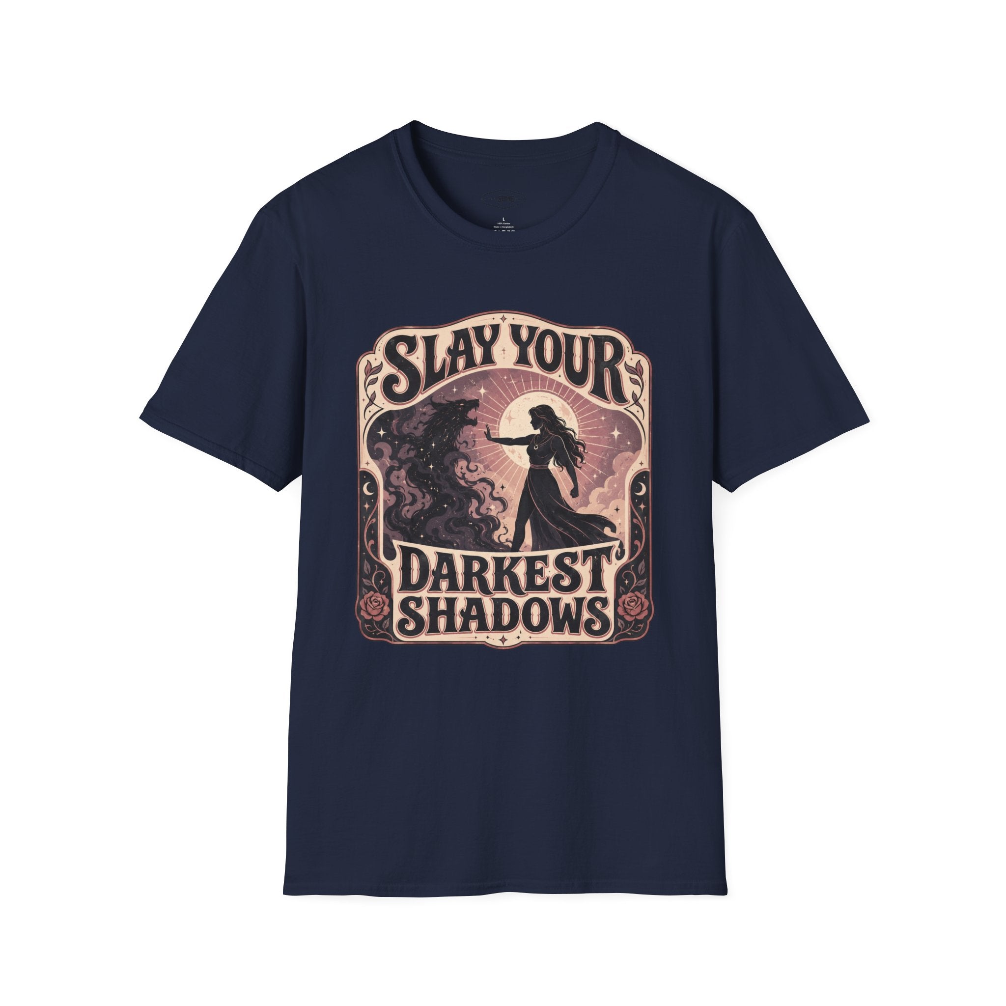 Slay Your Darkest Shadows T-Shirt Vintage Design