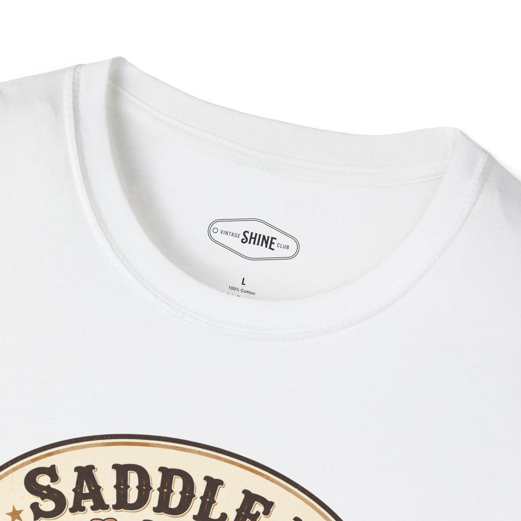 Saddle Up Darlin’ I Ride Hard T-Shirt Vintage Design
