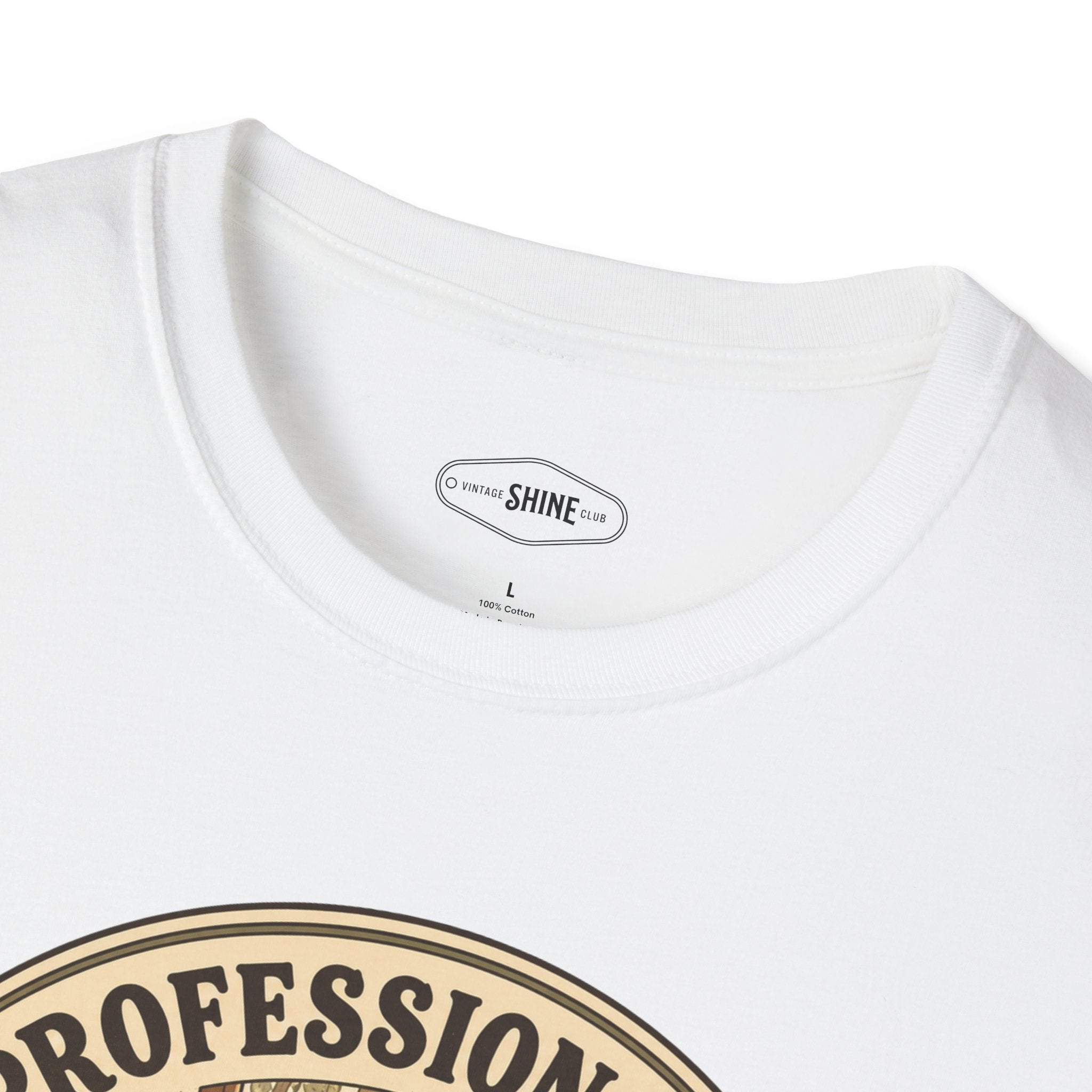 Professionally Doing Nothing Tonight T-Shirt Vintage Design