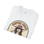 Coffee First Personality Later T-Shirt Vintage Design
