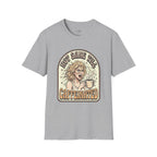 Not Sane Till Caffeinated T-Shirt Vintage Design