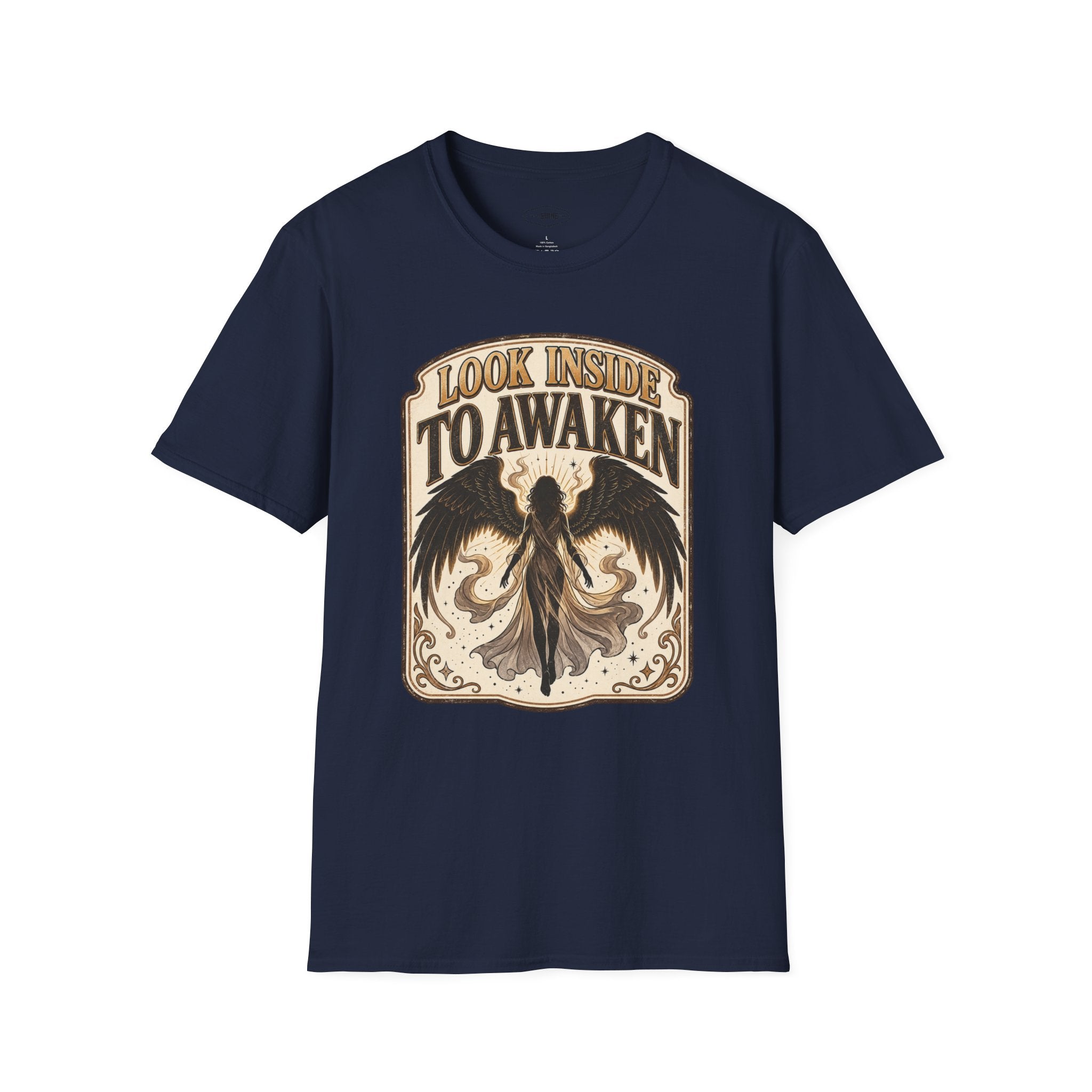 Look Inside to Awaken T-Shirt Vintage Design