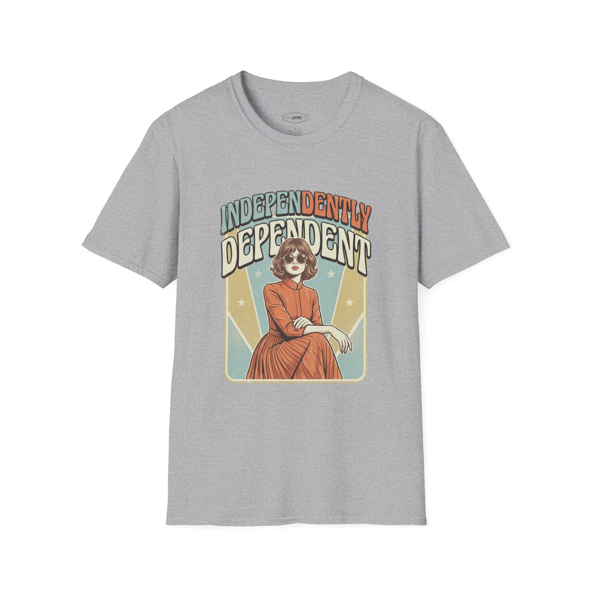 Independently Dependent T-Shirt Vintage Design