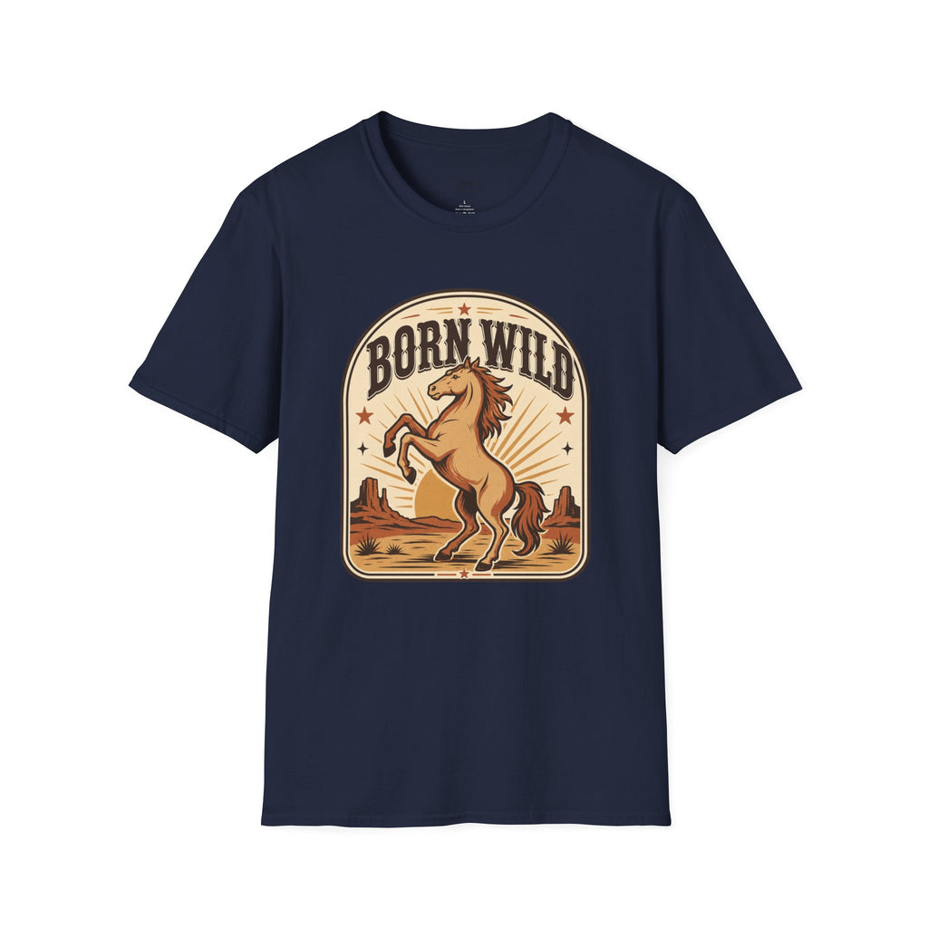 Born Wild T-Shirt Vintage Design