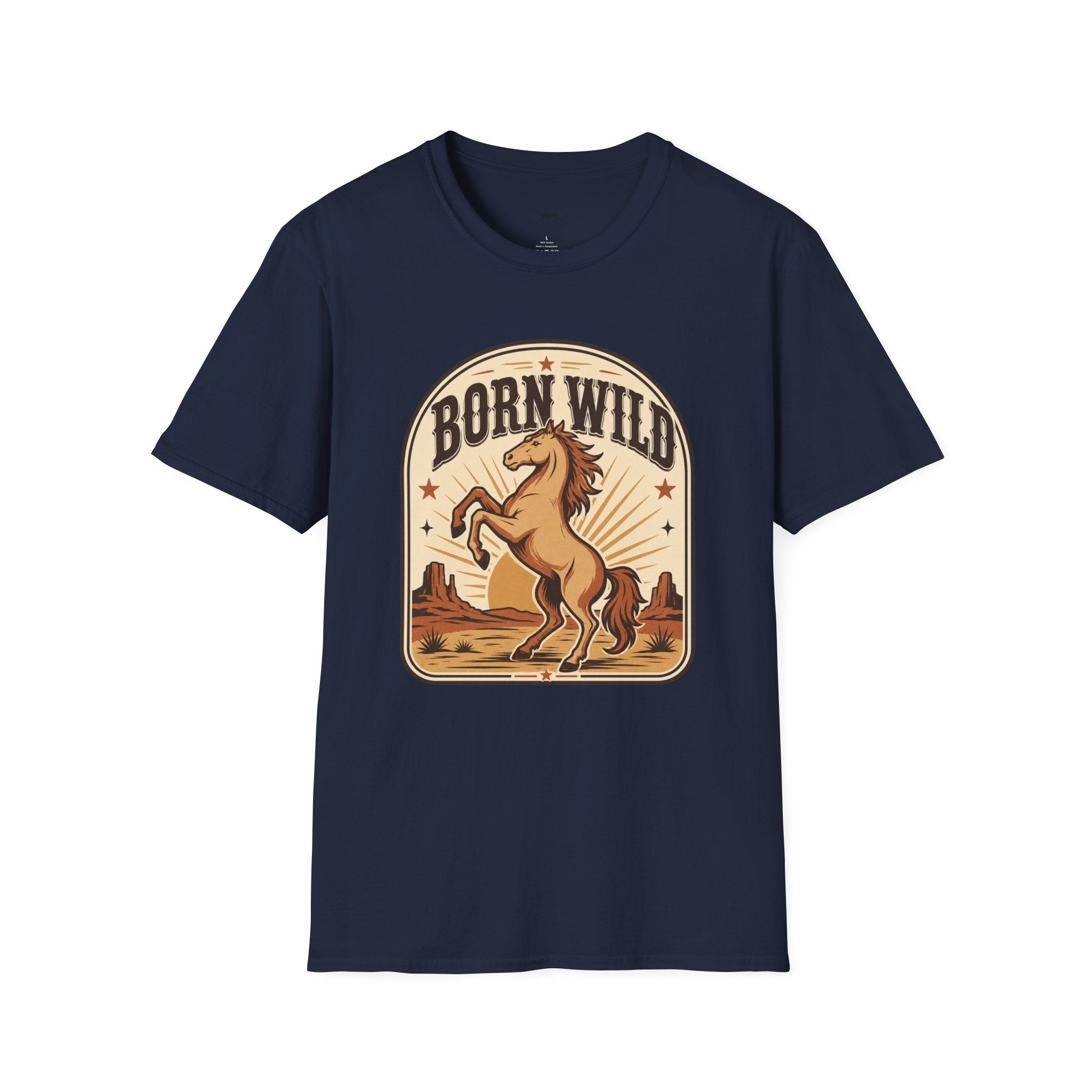 Born Wild T-Shirt Vintage Design