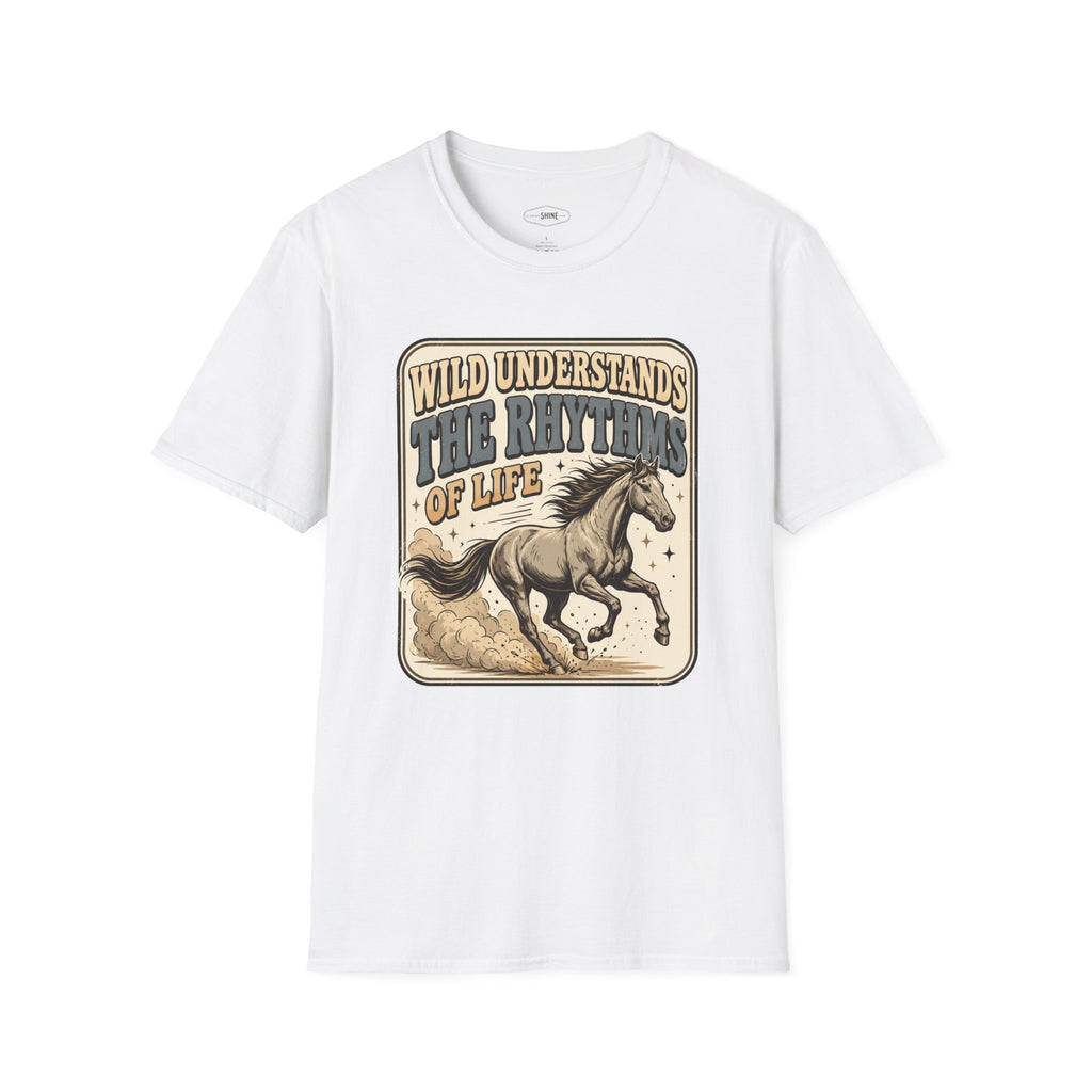 Wild Understands the Rhythms of Life T-Shirt Vintage Design