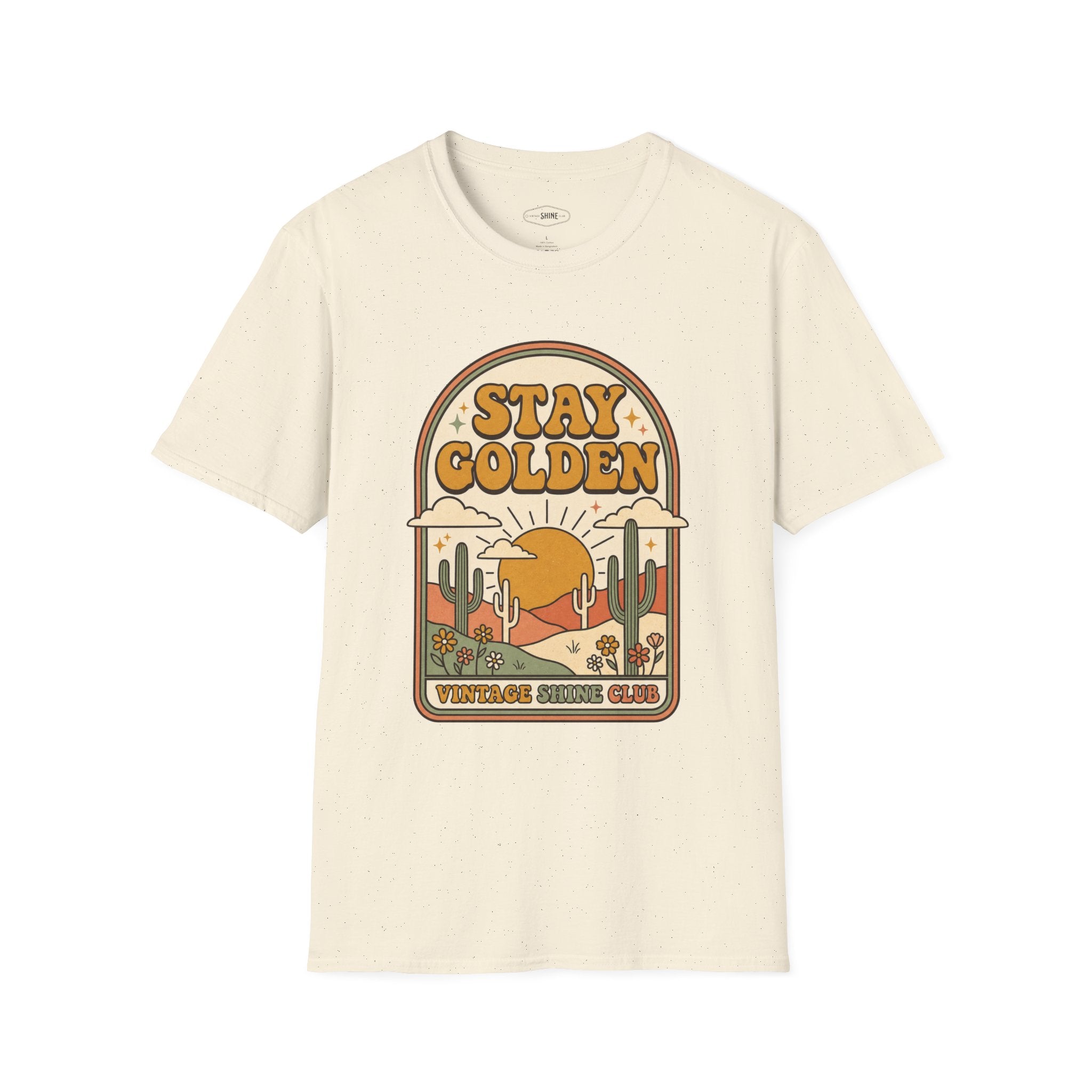 Stay Golden T-Shirt Vintage Design