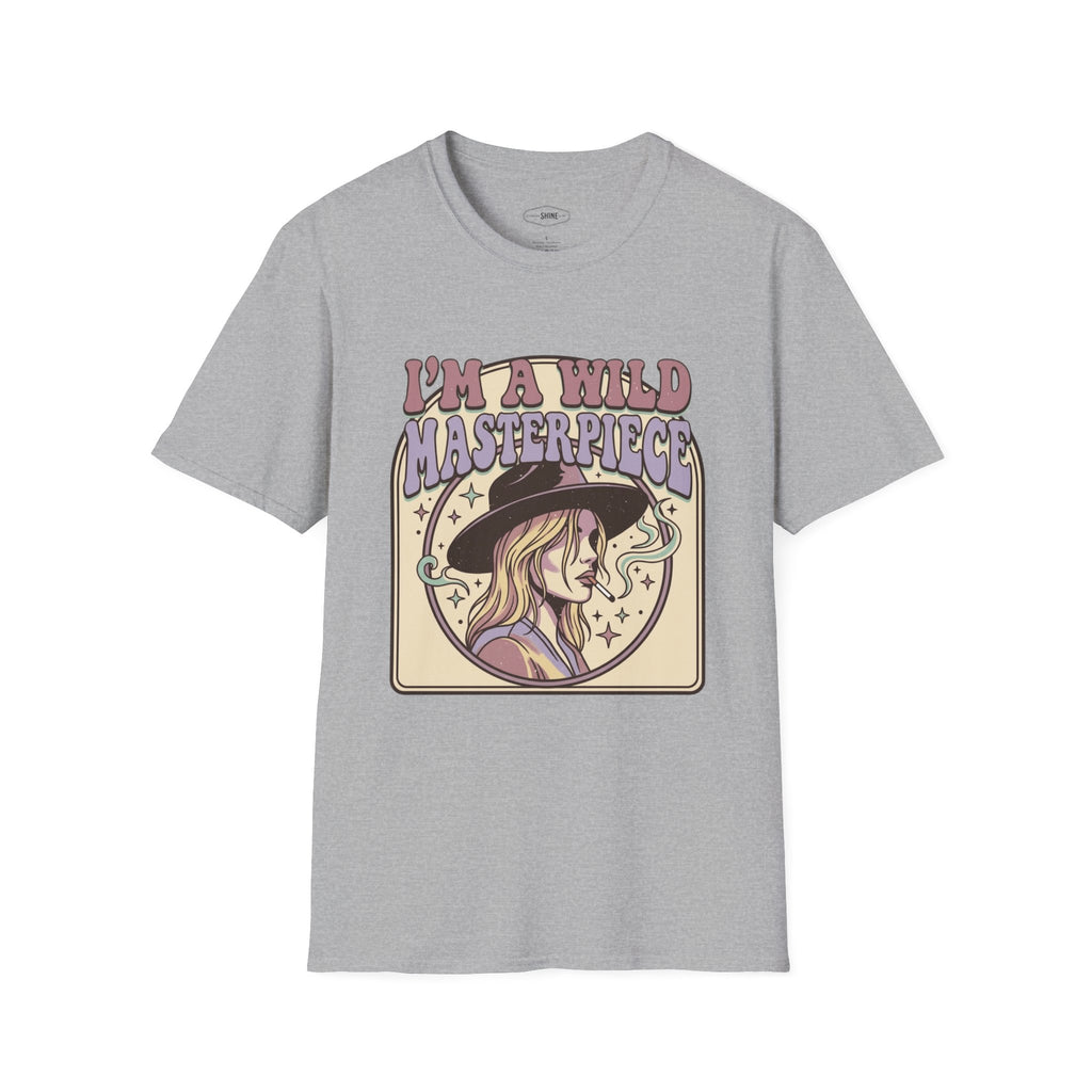 I'm a Wild Masterpiece T-Shirt Vintage Design