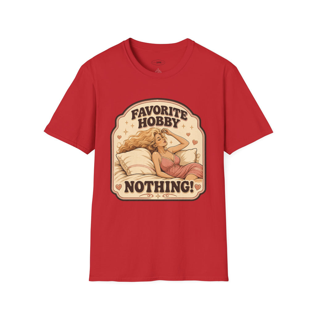 Favorite Hobby: Nothing T-Shirt Vintage Design