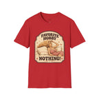 Favorite Hobby: Nothing T-Shirt Vintage Design