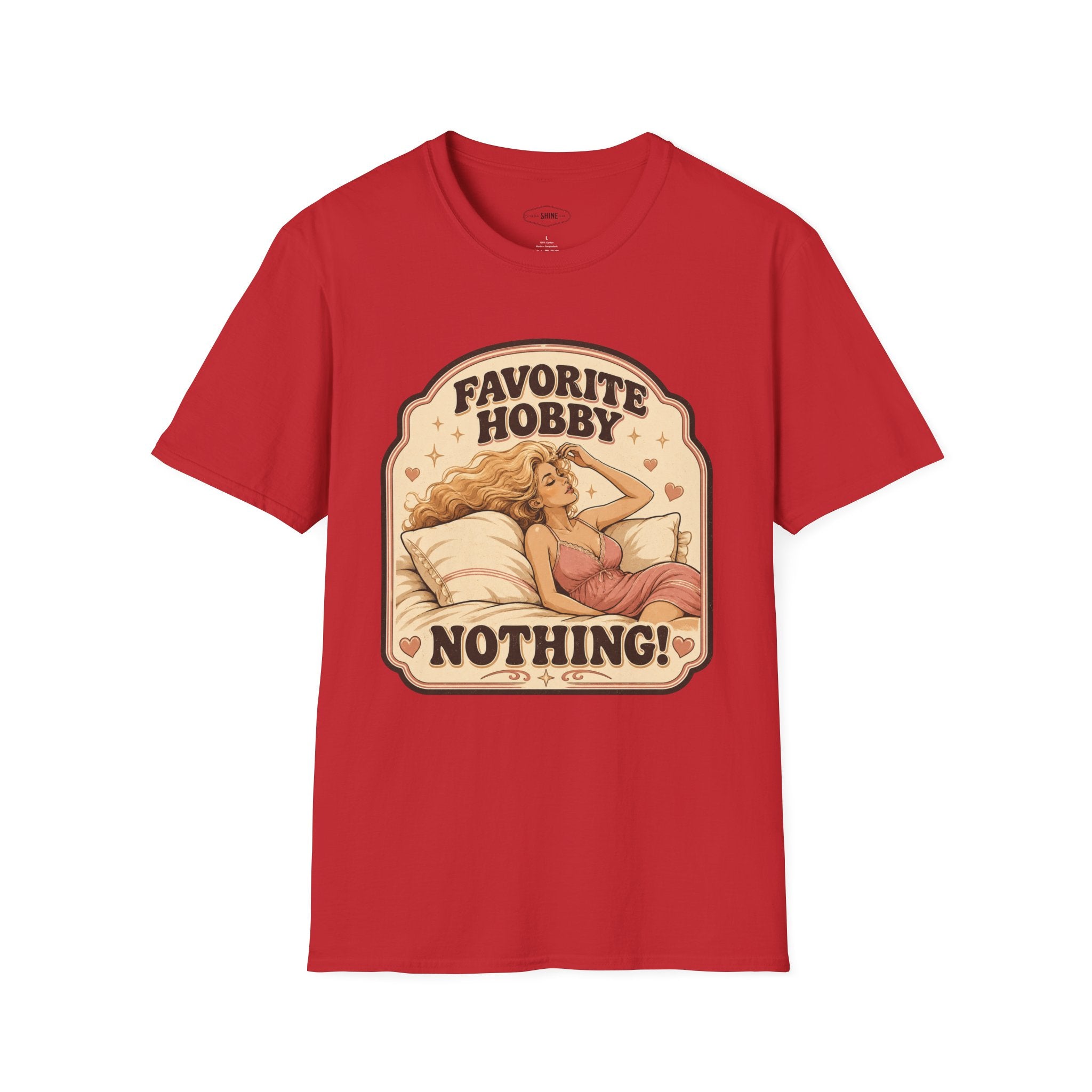 Favorite Hobby: Nothing T-Shirt Vintage Design