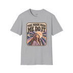 The Moon Made Me Do It T-Shirt Vintage Design