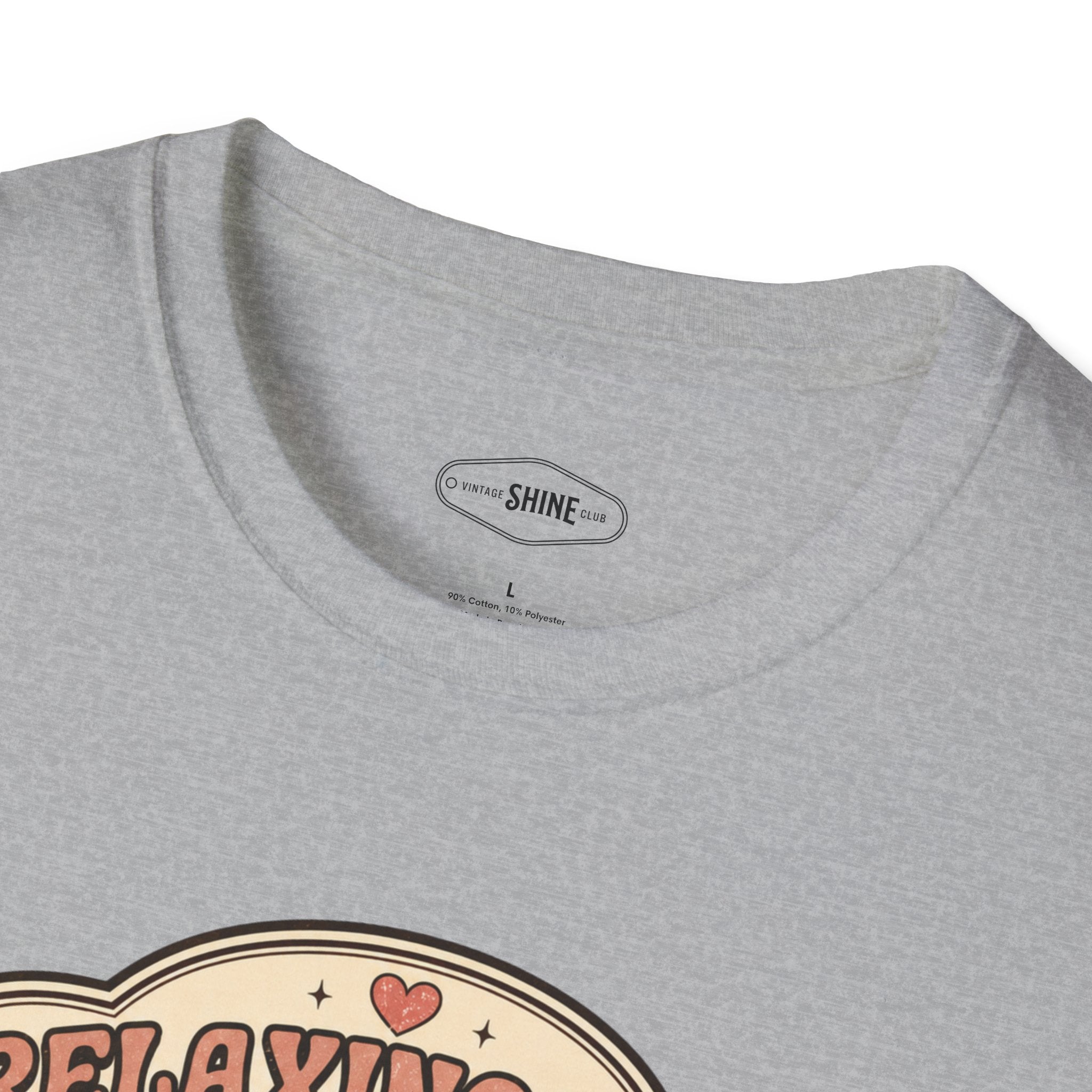 Relaxing With Puss Day T-Shirt Vintage Design