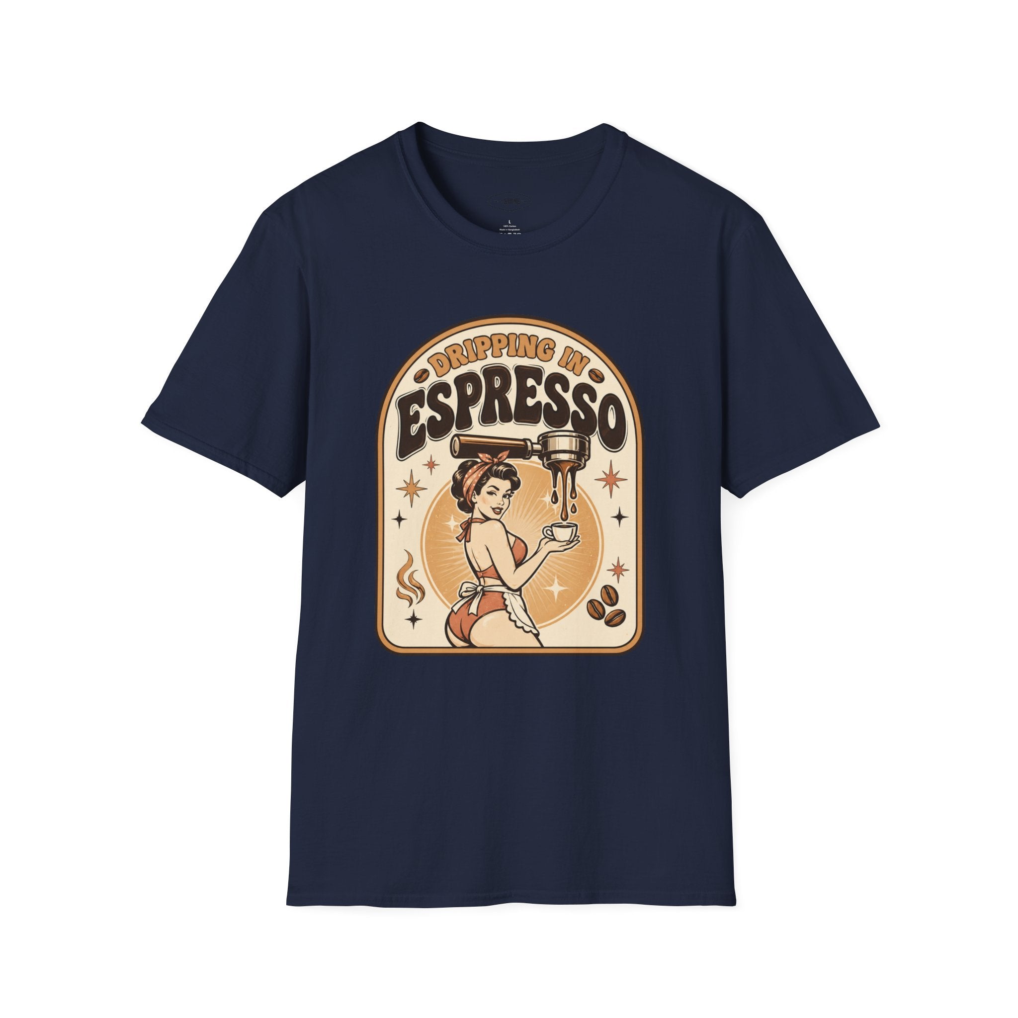 Dripping in Espresso T-Shirt Vintage Design