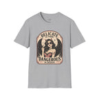 Delicate in Form, Dangerous in Design T-Shirt Vintage Design