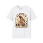 Baby Runs on Caffeine T-Shirt Vintage Design