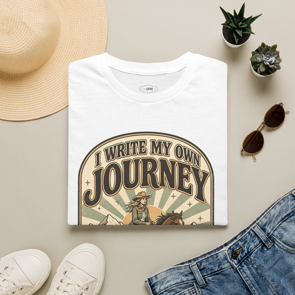 I Write My Own Journey T-Shirt Vintage Design