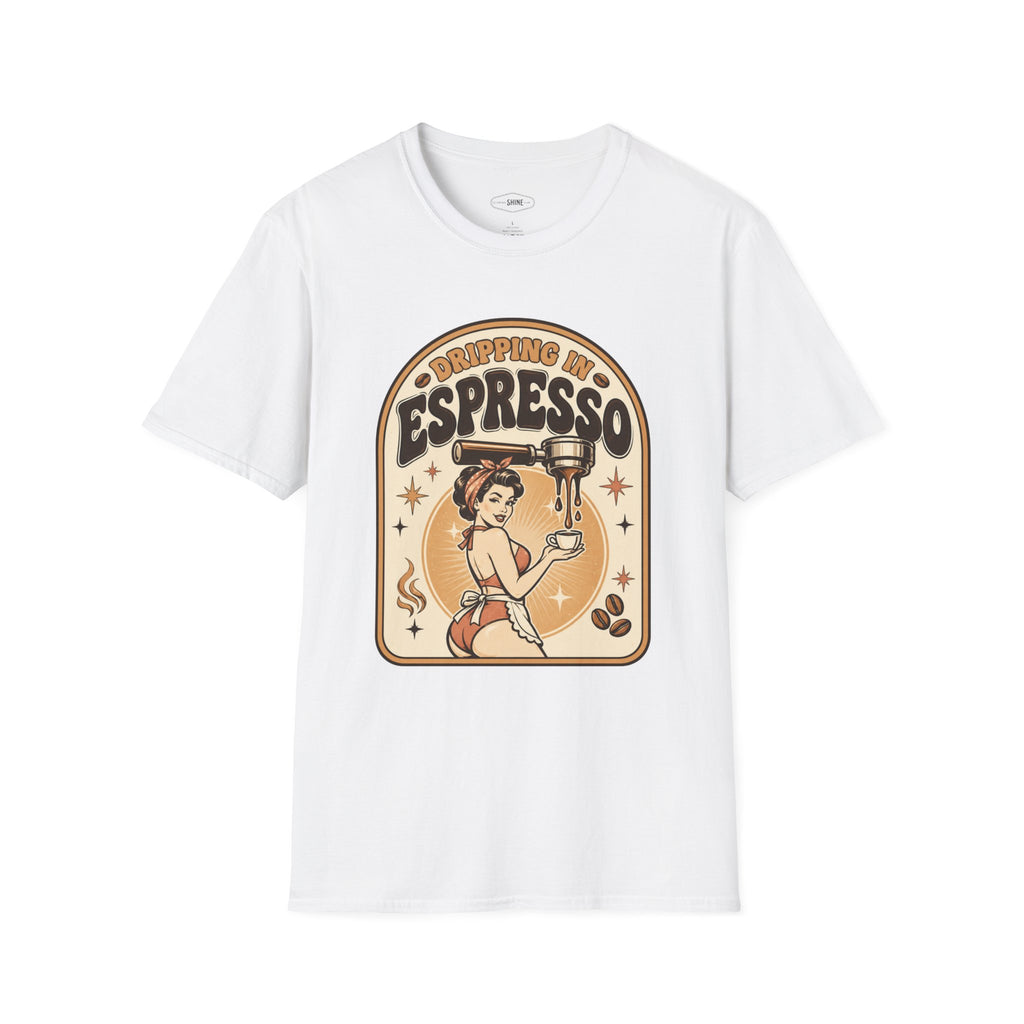 Dripping in Espresso T-Shirt Vintage Design