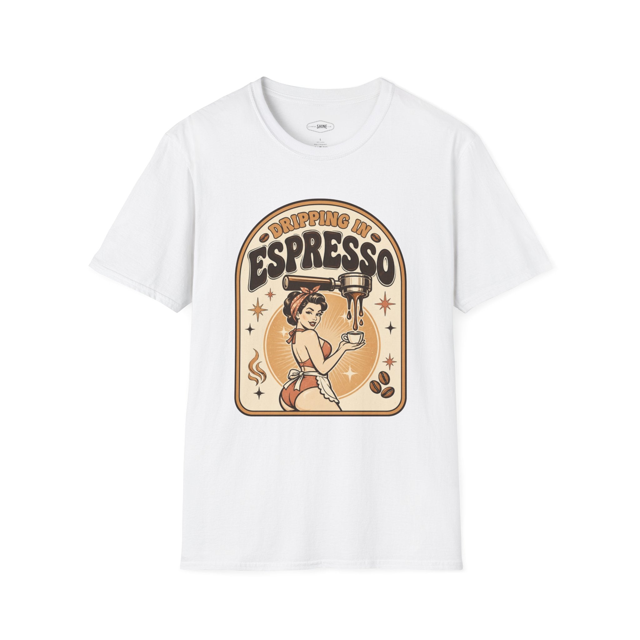 Dripping in Espresso T-Shirt Vintage Design
