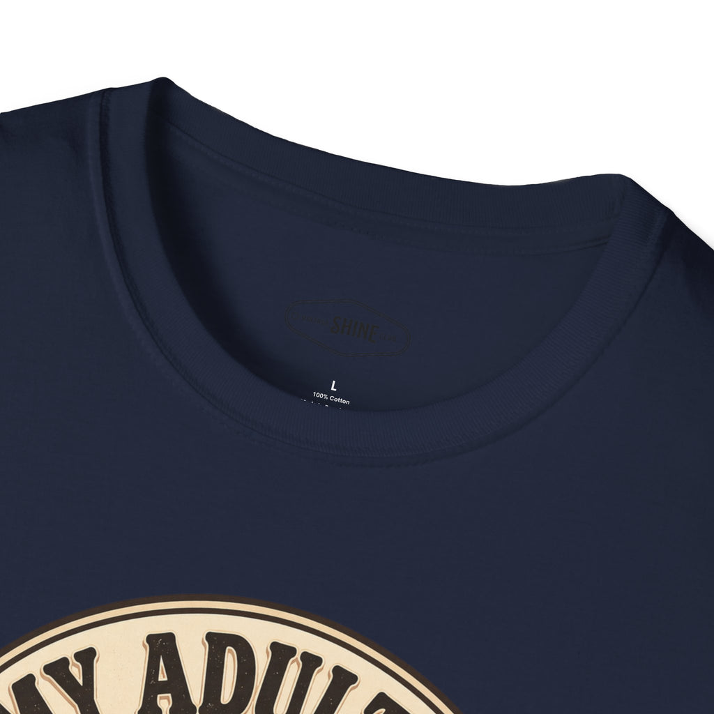 My Adulting Is Managed by Caffeine T-Shirt Vintage Design
