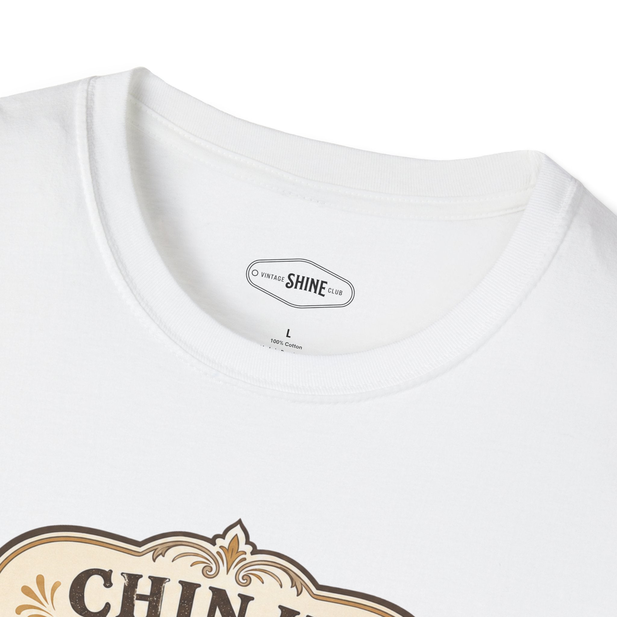 Chin Up Beautiful T-Shirt Vintage Design