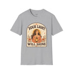 Your Light Will Shine T-Shirt Vintage Design