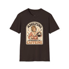 Adulting Sponsored by Caffeine T-Shirt Vintage Design