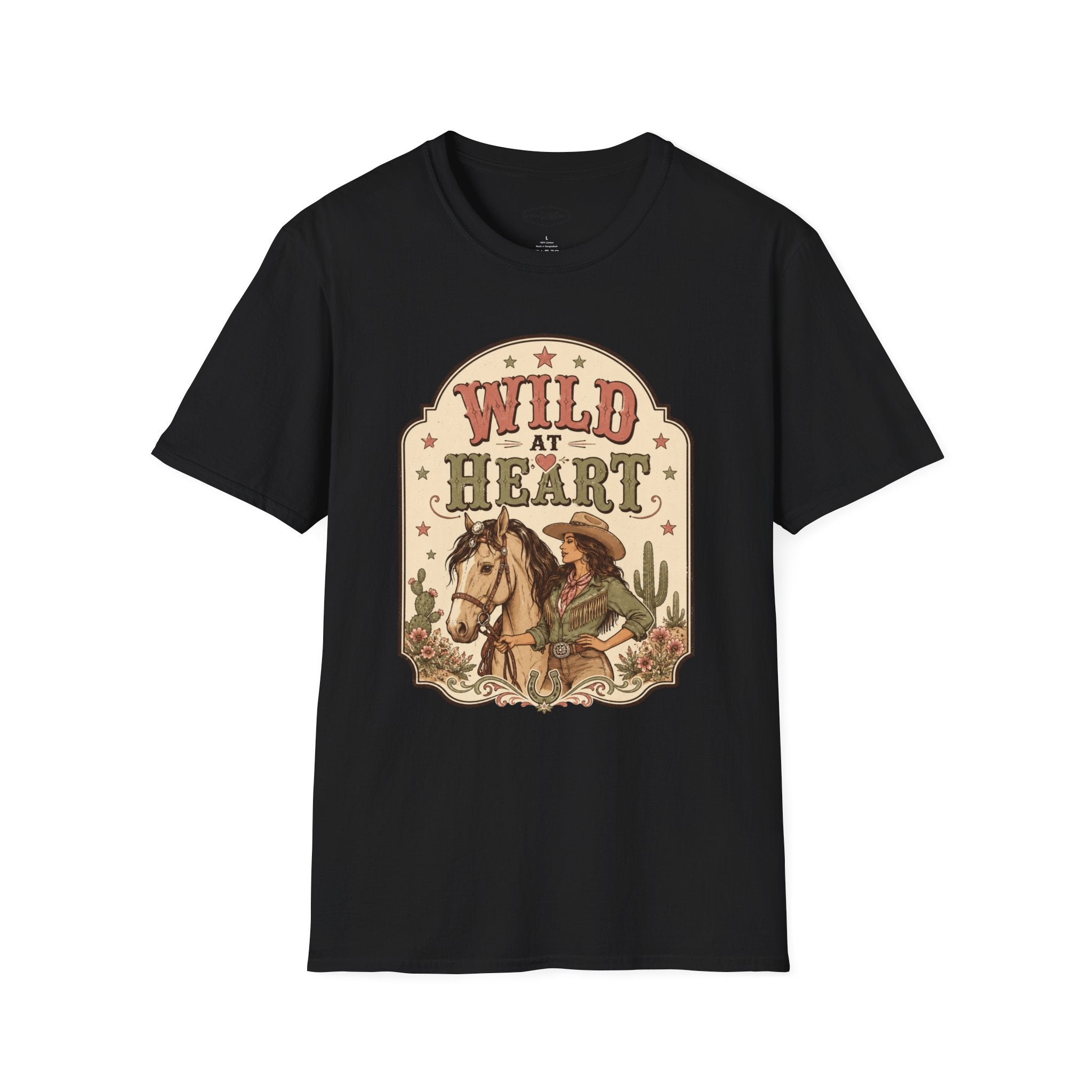Wild at Heart T-Shirt Vintage Design