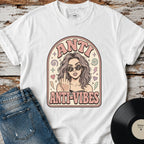 Anti Anti-Vibes T-Shirt Vintage Design
