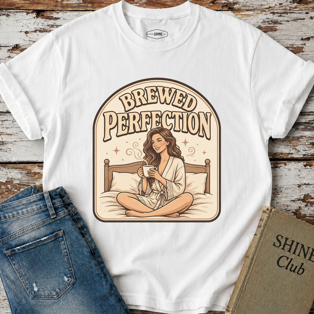 Brewed Perfection T-Shirt Vintage Design