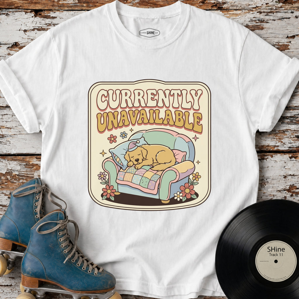 Currently Unavailable T-Shirt Vintage Design