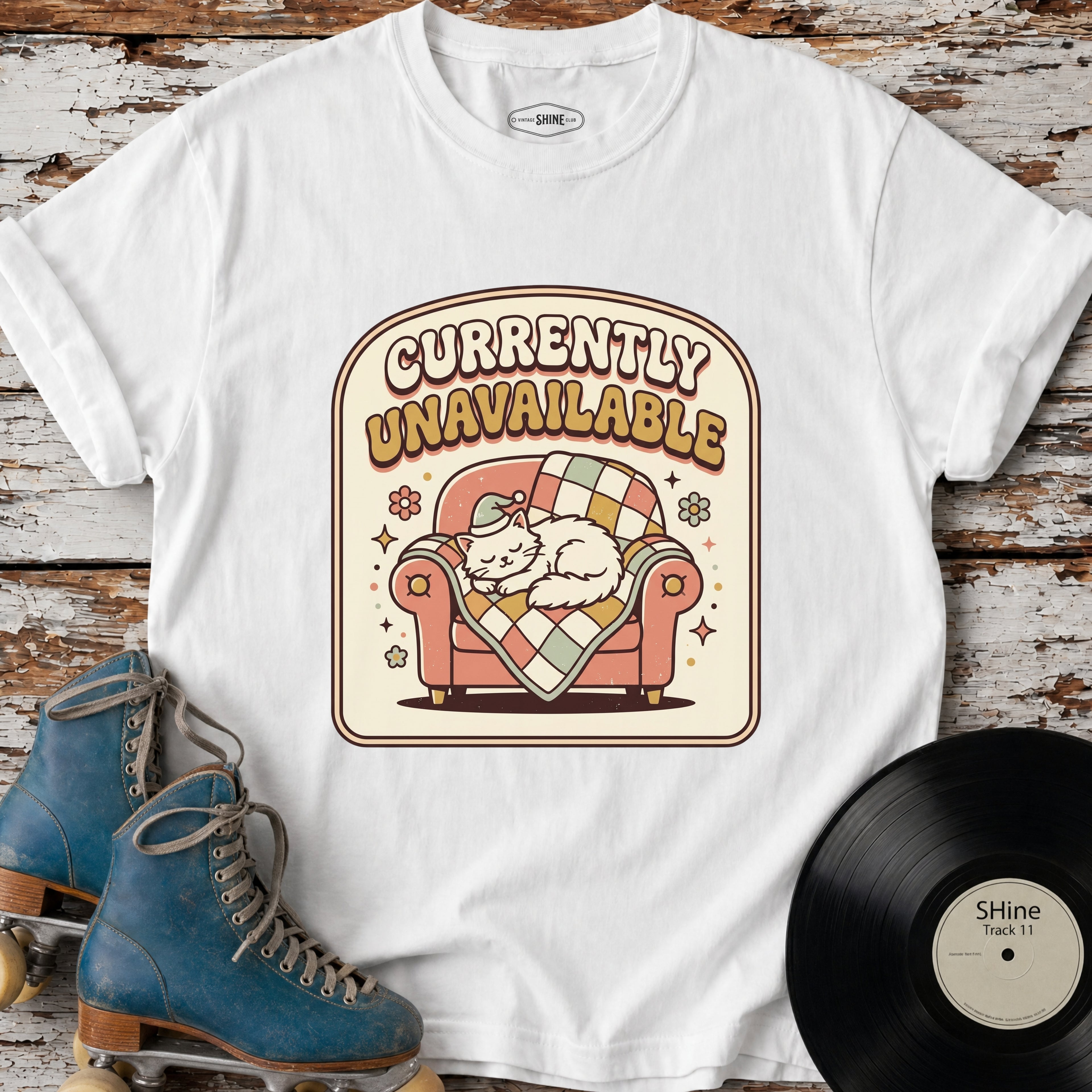 Currently Unavailable T-Shirt Vintage Design