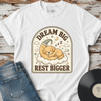 Dream Big Rest Bigger T-Shirt Vintage Design