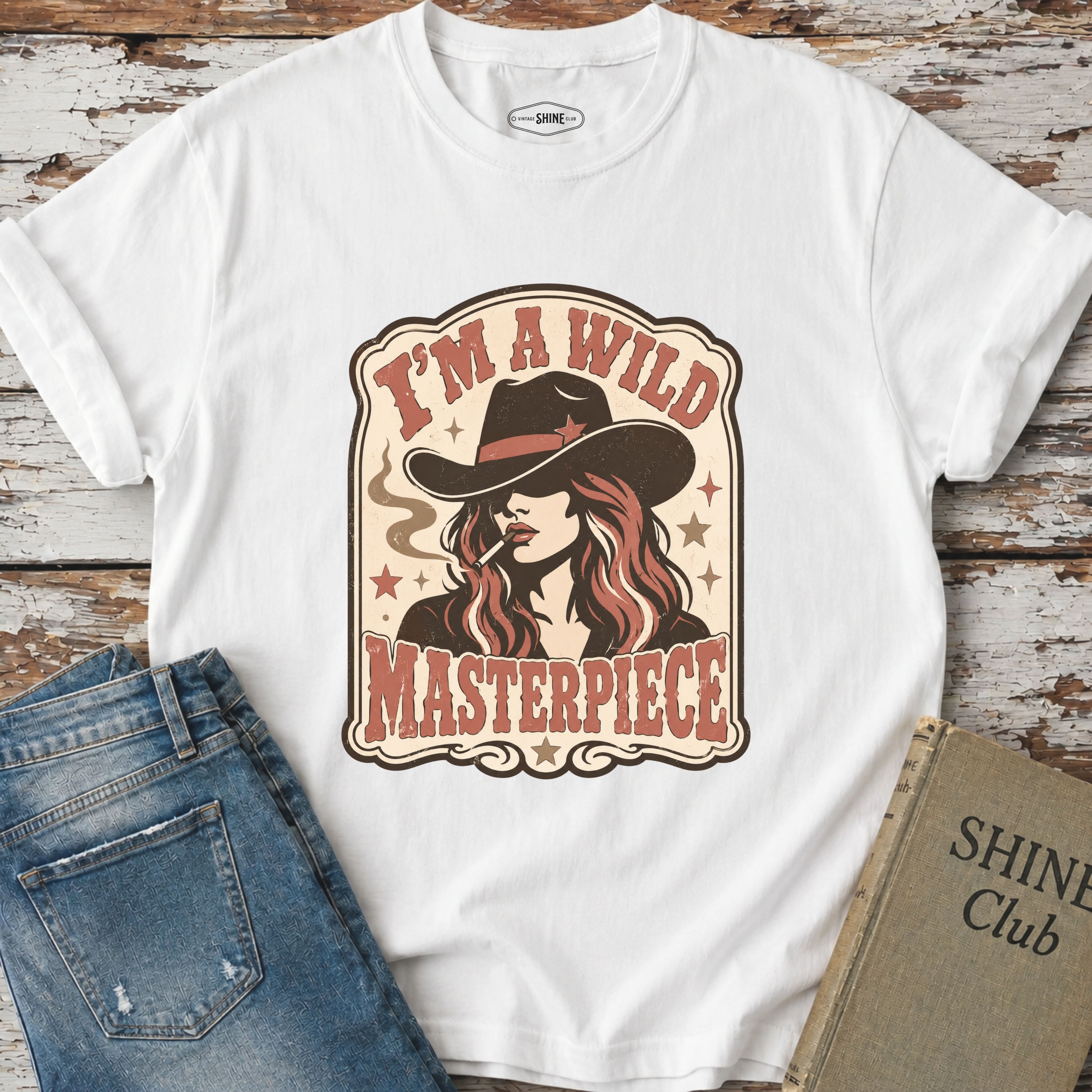 I’m a Wild Masterpiece T-Shirt Vintage Design