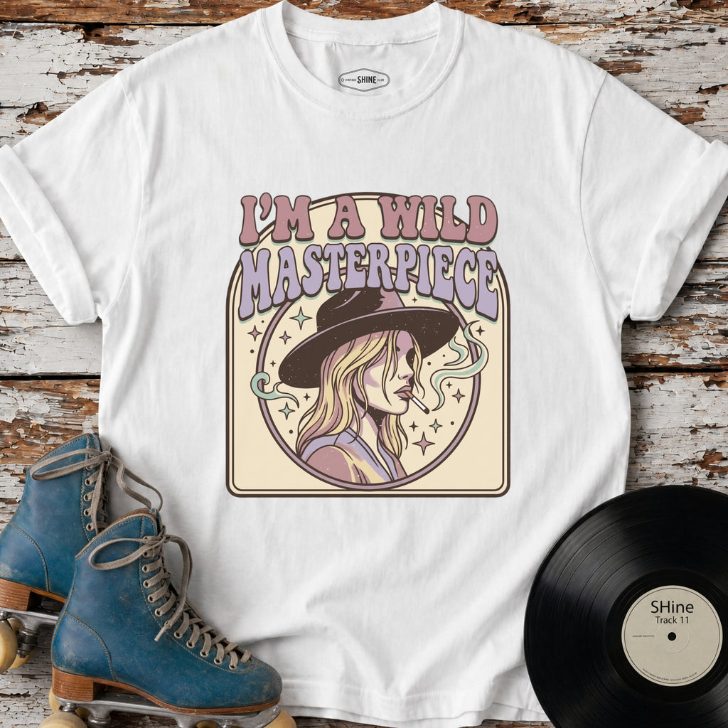 I'm a Wild Masterpiece T-Shirt Vintage Design