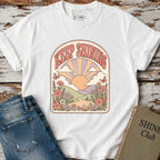 Keep Shining T-Shirt Vintage Design