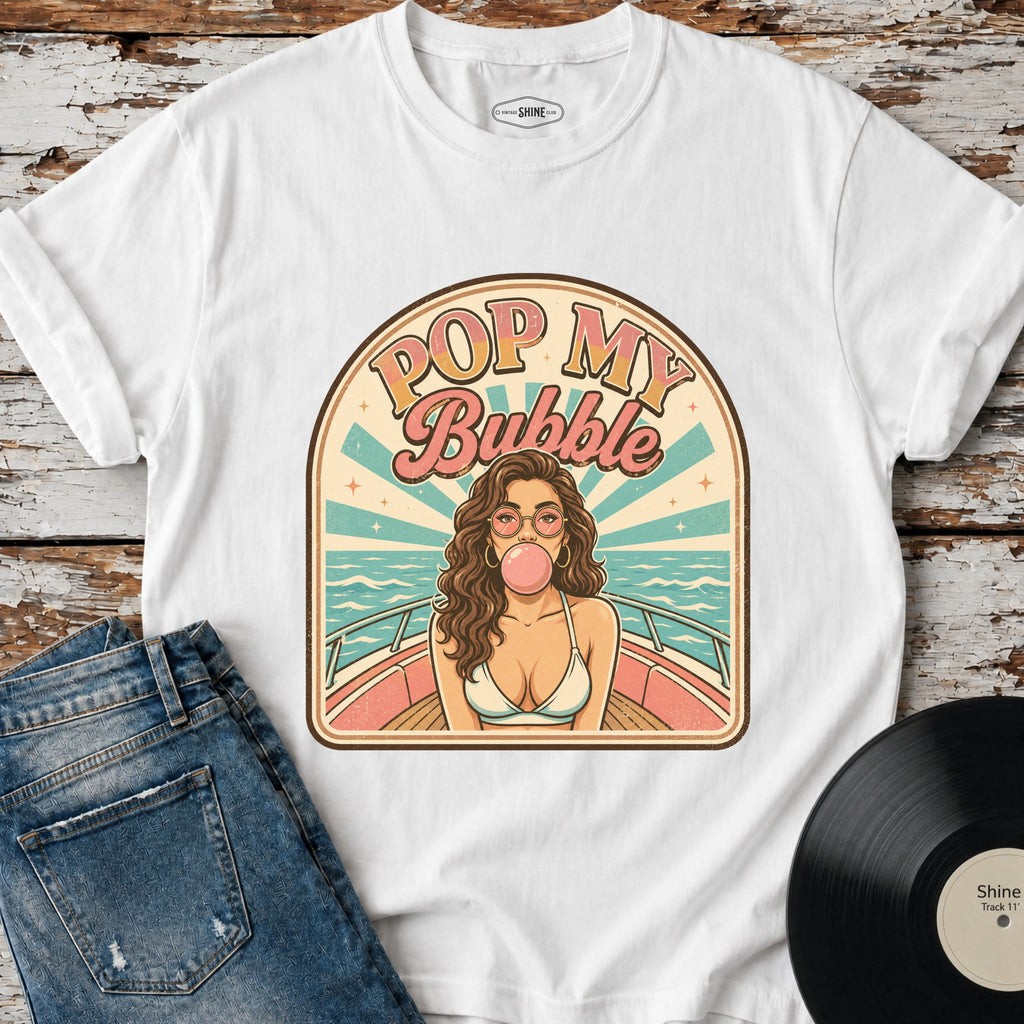 Pop My Bubble T-Shirt Vintage Design