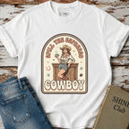 Spill the Espresso Cowboy T-Shirt Vintage Design