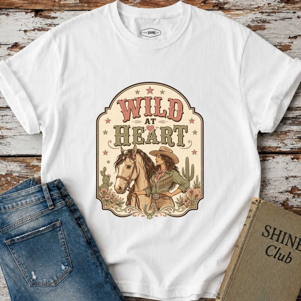 Wild at Heart T-Shirt Vintage Design
